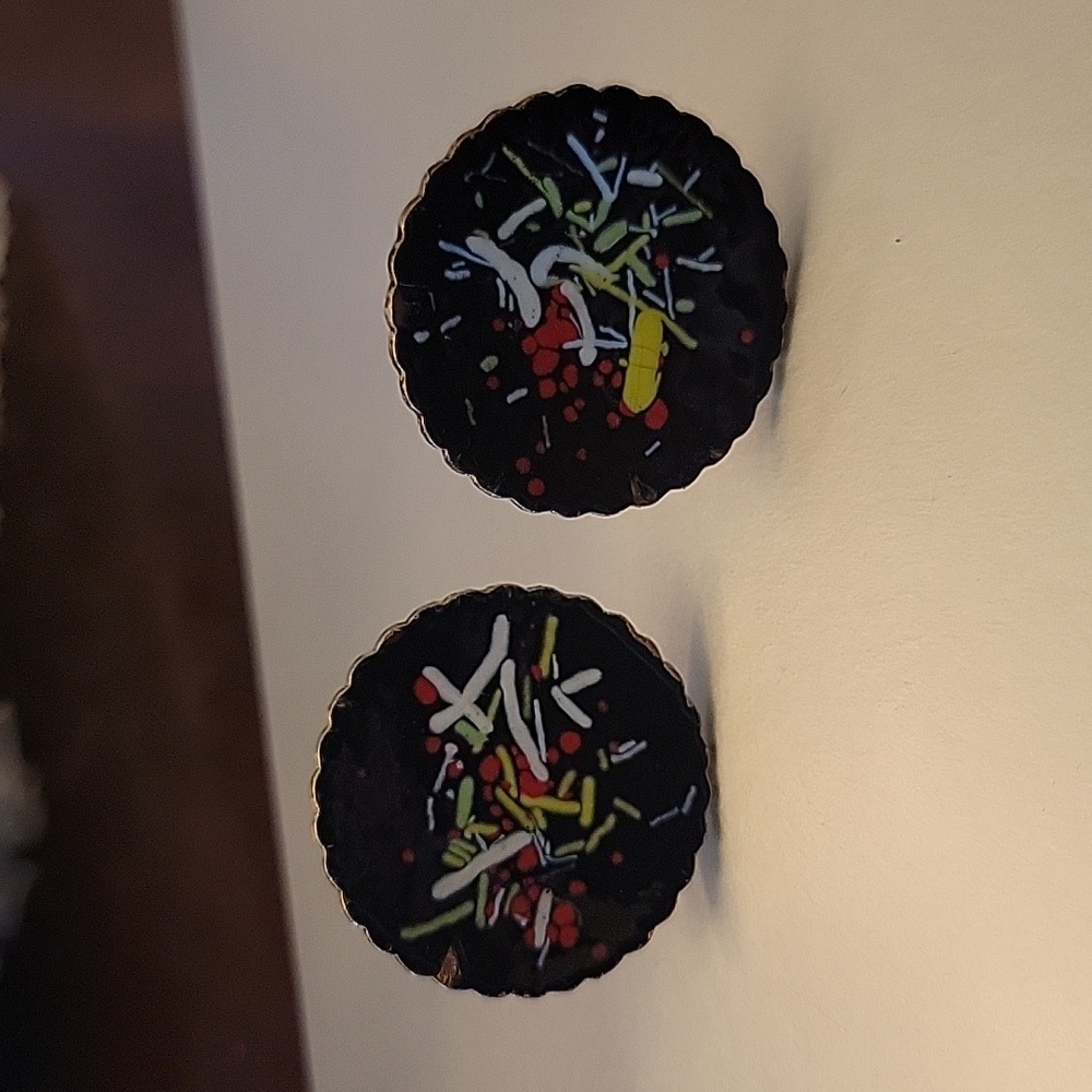 Vtg Art deco style cufflinks